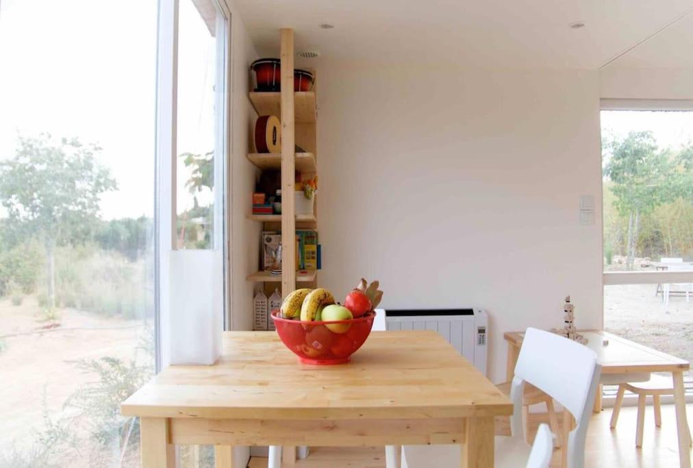Eco Tiny Home & Office For Digital Nomads Vallmoll Exterior photo