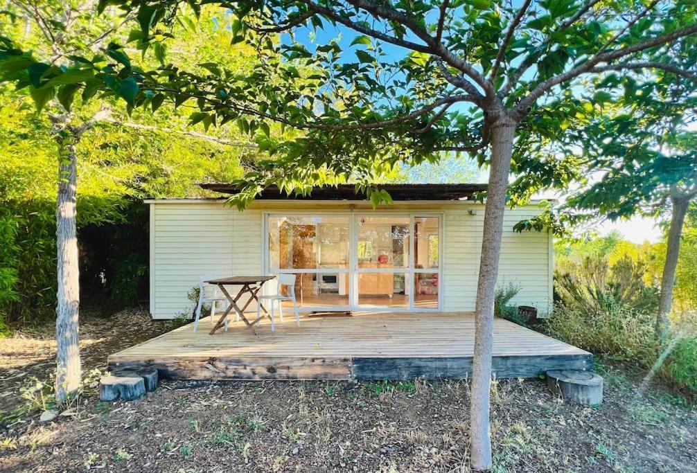 Eco Tiny Home & Office For Digital Nomads Vallmoll Exterior photo