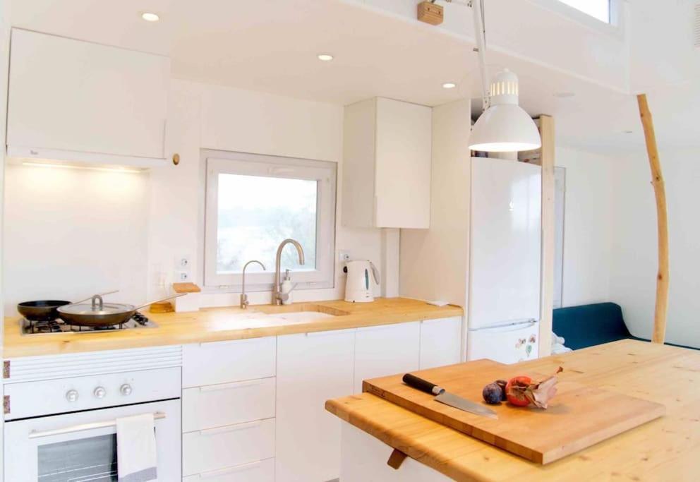Eco Tiny Home & Office For Digital Nomads Vallmoll Exterior photo